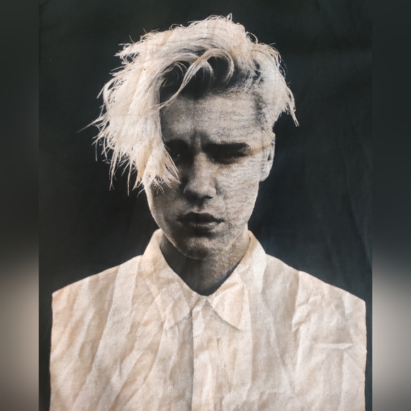 JUSTIN Bieber Purpose tour tee black Small Gildan tag - Picture 2 of 3